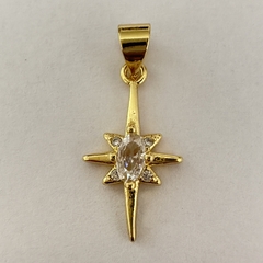 DIJE CUBIC ESTRELLA ANDALUZA 8 PUNTAS - DI411