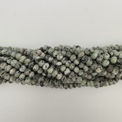 AGATA DONA FACETADA 4mm MARMOL VERDE CLARO - PI120