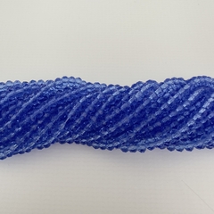 CRISTAL CHECO DONA 3mm AZUL CLARO TRANSLUCIDO - CD305