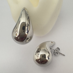 AROS BOTT PLATEADOS 2,5cm - PAR - ZA83