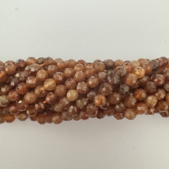 FACETADA REDONDA 4mm MARRON CLARO - PI24