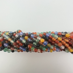 FACETADA REDONDA 3mm MULTICOLOR - PI36