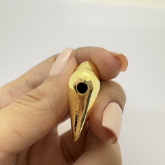 DIJE PASANTE CORAZON DOBLE GOTA - DI505 - comprar online