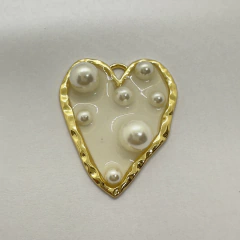DIJE CORAZON PERLA - DI507