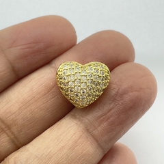 DIJE PASANTE CORAZON MICROZIRCONIA - DI267 en internet
