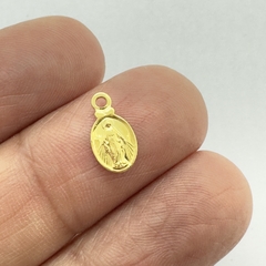 DIJE PEQUEÑO MEDALLA OVALADA MILAGROSA 11.2mm - DI131 - comprar online