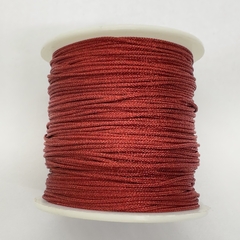 HILO METALIZADO ROJO 1mm - METRO - HM19