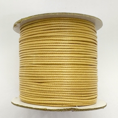 CORDON PIEL DE SERPIENTE 1mm BEIGE CLARO - METRO - HS18