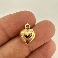 DIJE CORAZON INFLADO 3D 13,7mm - UND - DI484 - comprar online