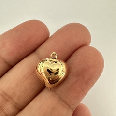 DIJE CORAZON INFLADO 3D 14,5mm - UND - DI485 - comprar online
