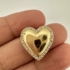 DIJE PASANTE CORAZON MICROZIRCONIA - UND - DI307 - comprar online