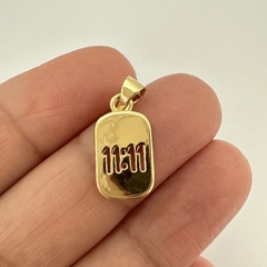 DIJE 11:11 RECTANGULAR LISO - UND - DI281 - comprar online
