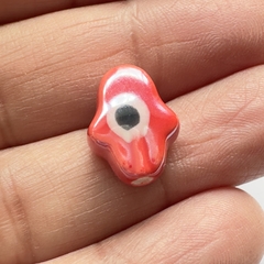 CERAMICA MANO HAMSA ROJA - UND - CE164 - comprar online