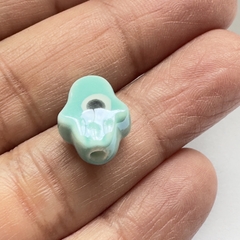 CERAMICA MANO HAMSA TURQUESA - UND - CE169 - comprar online