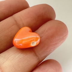 CERAMICA CORAZON HORIZONTAL NARANJA - UND - CE138 - comprar online