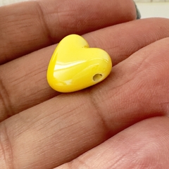 CERAMICA CORAZON HORIZONTAL AMARILLO - UND - CE140 - comprar online