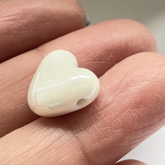 CERAMICA CORAZON HORIZONTAL BLANCO - UND - CE137 - comprar online