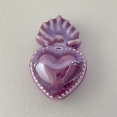 CERAMICA SAGRADO CORAZON VIOLETA - UND - CE129