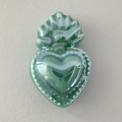 CERAMICA SAGRADO CORAZON TURQUESA - UND - CE131