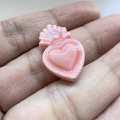 CERAMICA SAGRADO CORAZON ROSA - UND - CE135 - comprar online