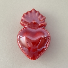 CERAMICA SAGRADO CORAZON ROJO - UND - CE133
