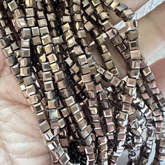 CRISTAL CUBO 3mm MARRON - TIRA - CC320 - comprar online