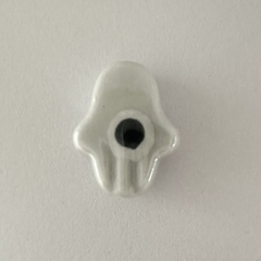 CERAMICA MANO HAMSA GRIS - UND - CE175
