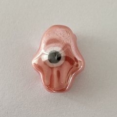 CERAMICA MANO HAMSA ROSA - UND - CE173
