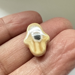 CERAMICA MANO HAMSA CREMA- UND - CE171 - comprar online