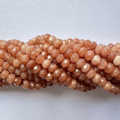 AGATA DONA FACETADA 4mm CAMEL-NATURAL - PI85