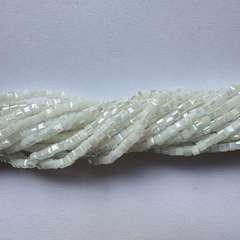 CRISTAL CUBO 2mm BLANCO - TIRA - CC207
