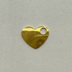 DIJE CORAZON INCLINADO 10,7mm - UND - DI339