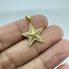 DIJE MICROZIRCONIA ESTRELLA - UND - DI343 - comprar online