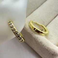 AROS / ARGOLLAS SIMPLE CON MICROZIRCONIA 14,5mm - PAR - ZA89