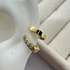AROS / ARGOLLAS SIMPLE CON MICROZIRCONIA 8,5mm - PAR - ZA87 - comprar online