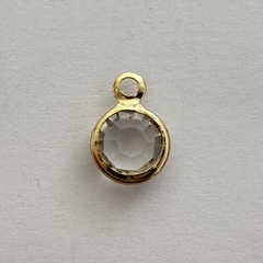 DIJE SOLITARIO CRISTAL 9,7mm - DI319