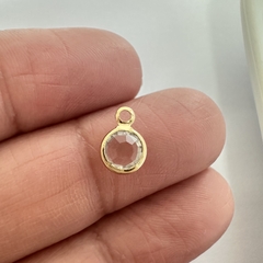 DIJE SOLITARIO CRISTAL 9,7mm - DI319 - comprar online
