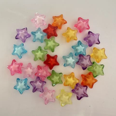PASANTE ESTRELLA TRANSLUCIDA 16mm - PAQ. 25 gr. - PL100