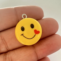 DIJE RESINA HAPPY FACE - UND - RE10 - comprar online