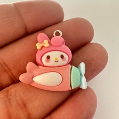 DIJE RESINA AVION MY MELODY - UND - RE15 - comprar online