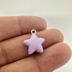 DIJE RESINA ESTRELLA LILA 14,5mm - UND - RE23 - comprar online