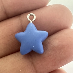 DIJE RESINA ESTRELLA AZUL 14,5mm - UND - RE24 - comprar online