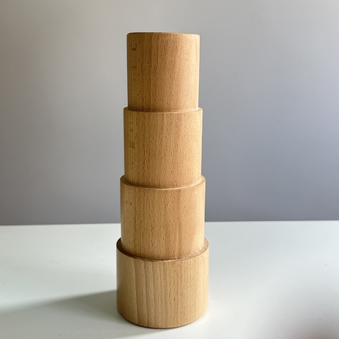 MANDRIL DE MADERA REDONDO PARA PULSERAS - HE9