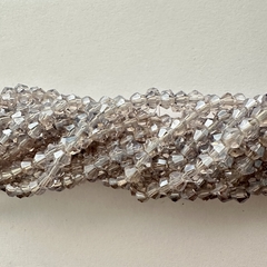 CRISTAL BICONO 4mm LILA TRANSLUCIDO - CB419