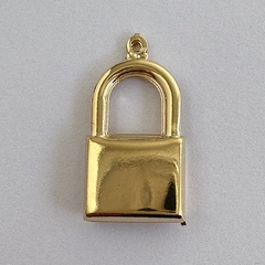 DIJE LISO CANDADO 3D - UND - DI498