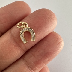 DIJE MICROZIRCONIA HERRADURA - UND - DI493 - comprar online