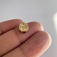 PASANTE MEDALLA SAGRADO CORAZON DE JESUS BAÑO DE ORO - SE97 - comprar online