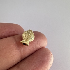 PASANTE PEZ 11,6mm BAÑO DE ORO - comprar online