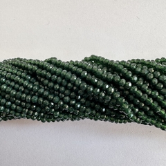 CRISTAL DONA 2mm VERDE BOTELLA - TIRA - CD228