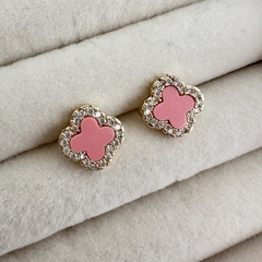 AROS TOPITO FLOR VC ROSA - PAR - ZA108